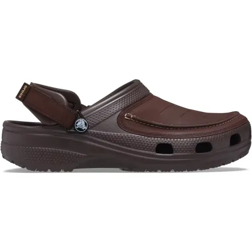 Clogs, male, , Size: 12 US Sandals with Adjustable Strap - Crocs - Modalova