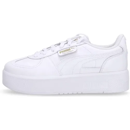 Sneakers, male, , Size: 8 US Palermo Low Lace-Up Sneakers - Puma - Modalova