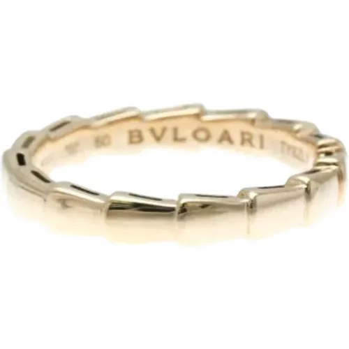 Pre-owned Jewellery, female, , Size: ONE SIZE Pre-owned Rose Gold rings - Bvlgari Vintage - Modalova