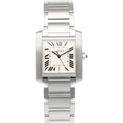 Pre-owned Watches, male, , Size: ONE SIZE Pre-owned Glass watches - Cartier Vintage - Modalova