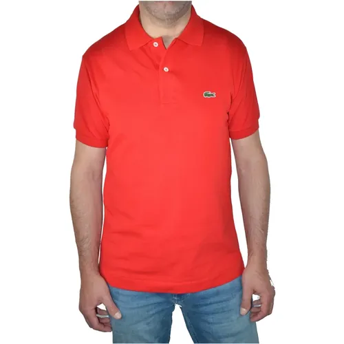 Rote Polo Shirts und Polos , Herren, Größe: XS - Lacoste - Modalova