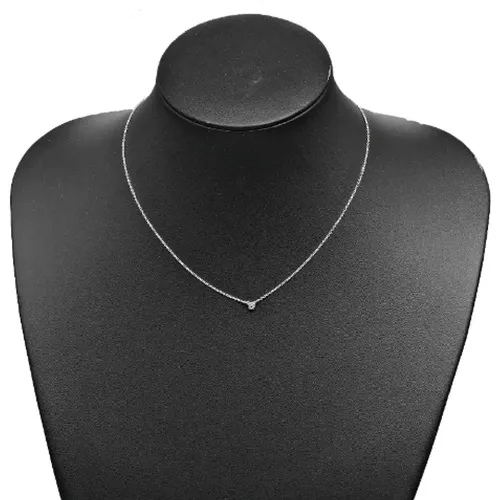 Pre-owned Jewellery, female, , Size: ONE SIZE Pre-owned Silver necklaces - Tiffany & Co. Pre-owned - Modalova