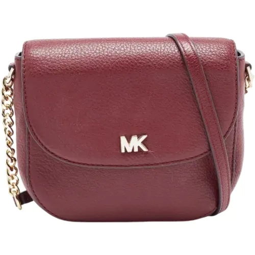 Pre-owned Cross Body Bags, female, , Size: ONE SIZE Pre-owned Leather shoulder-bags - Michael Kors Pre-owned - Modalova