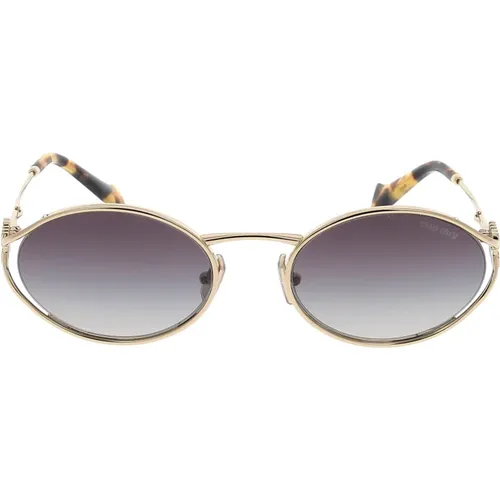 Stylish Sunglasses with Unique Design , female, Sizes: ONE SIZE - Miu Miu - Modalova