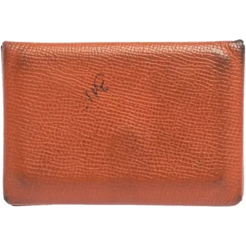 Pre-owned Wallets, female, , Size: ONE SIZE Pre-owned Leather wallets - Hermès Vintage - Modalova