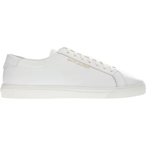 Andy Weiße Sneakers , Herren, Größe: 40 EU - Saint Laurent - Modalova