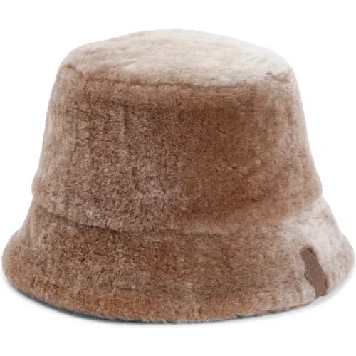 Chic Nude & Neutrals Hat Aw24 , female, Sizes: 59 CM - Loewe - Modalova