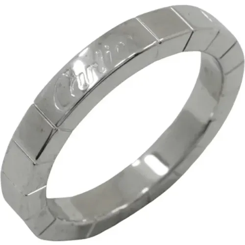 Pre-owned Jewellery, female, , Size: ONE SIZE Pre-owned Silver rings - Cartier Vintage - Modalova