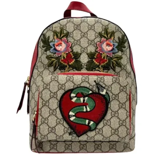 Pre-owned Backpacks, female, , Size: ONE SIZE Pre-owned Plastic gucci-bags - Gucci Vintage - Modalova