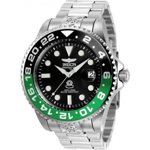 Grand Diver Automatic Watch - Black Dial , male, Sizes: ONE SIZE - Invicta Watches - Modalova