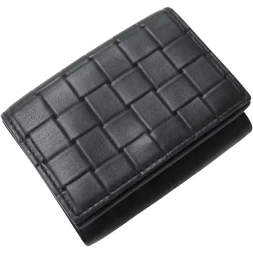 Pre-owned Leather wallets , female, Sizes: ONE SIZE - Bottega Veneta Vintage - Modalova