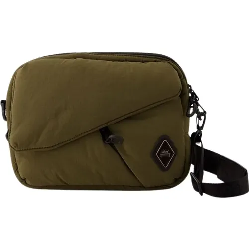 Diamond Padded Crossbody - A Cold Wall - Nylon - Khaki , male, Sizes: ONE SIZE - A-Cold-Wall - Modalova