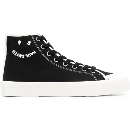 Logo High-Top Sneakers , male, Sizes: 9 UK - PS By Paul Smith - Modalova