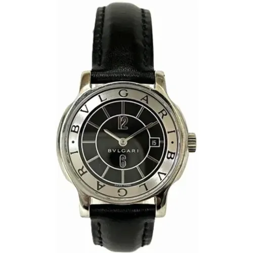 Pre-owned Watches, female, , Size: ONE SIZE Pre-owned Stainless Steel watches - Bvlgari Vintage - Modalova