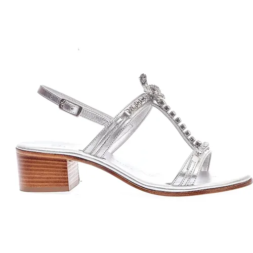 Women's Shoes Sandals Argento Noos , female, Sizes: 3 UK, 4 UK, 5 UK, 8 UK - Paola Fiorenza - Modalova