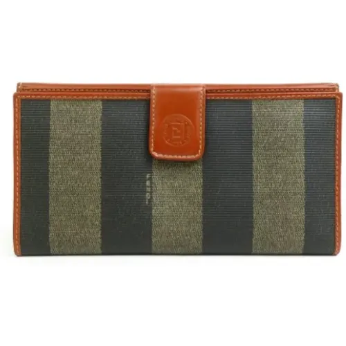 Pre-owned Leather wallets , female, Sizes: ONE SIZE - Fendi Vintage - Modalova