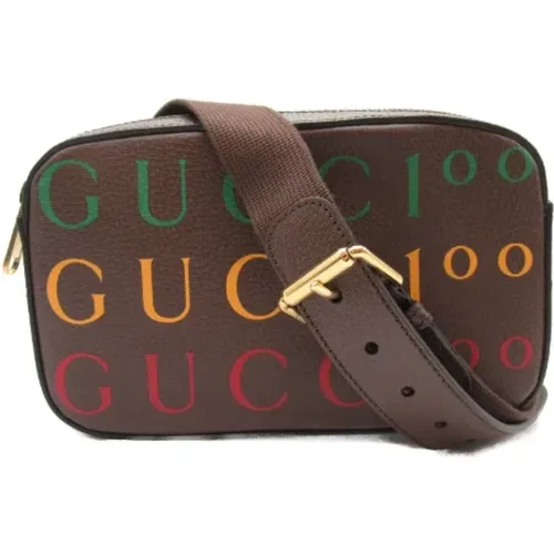 Pre-owned Cross Body Bags, female, , Size: ONE SIZE Pre-owned Leather gucci-bags - Gucci Vintage - Modalova