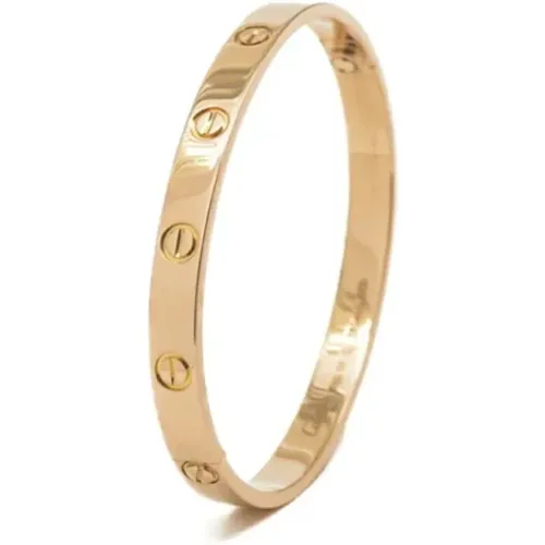 Pre-owned Jewellery, female, , Size: ONE SIZE Pre-owned Rose Gold bracelets - Cartier Vintage - Modalova