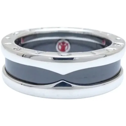 Pre-owned Jewellery, female, , Size: ONE SIZE Pre-owned Silver rings - Bvlgari Vintage - Modalova