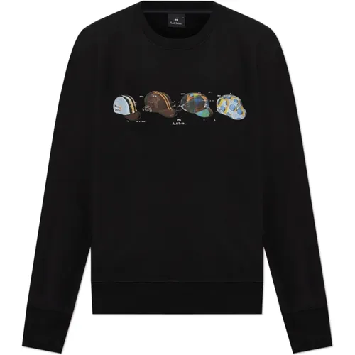 Sweatshirt mit buntem Druck - PS By Paul Smith - Modalova