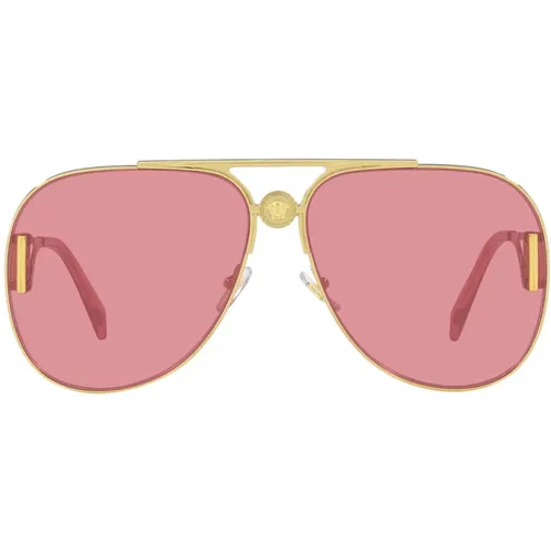 Sonnenbrillen , unisex, Größe: 63 MM - Versace - Modalova