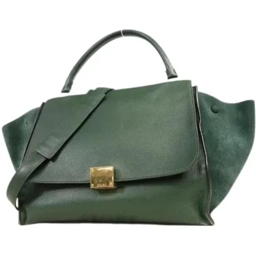 Pre-owned Handbags, female, , Size: ONE SIZE Pre-owned Leather celine-bags - Celine Vintage - Modalova