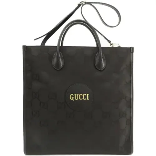 Pre-owned Tote Bags, female, , Size: ONE SIZE Pre-owned Canvas gucci-bags - Gucci Vintage - Modalova