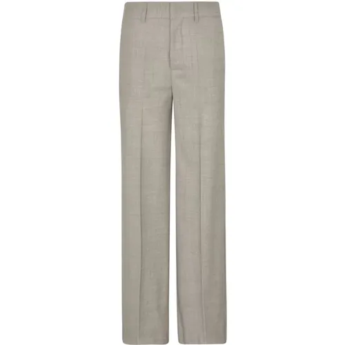 Women's Clothing Trousers Grigio Melange Chiaro Ss24 , female, Sizes: L, S - P.a.r.o.s.h. - Modalova