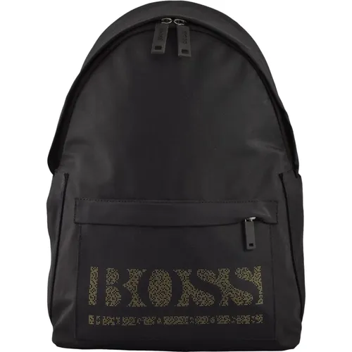 Backpacks, male, , Size: ONE SIZE Stylish Backpack in Polyester - Hugo Boss - Modalova