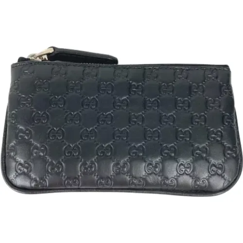 Pre-owned Wallets, female, , Size: ONE SIZE Pre-owned Leather wallets - Gucci Vintage - Modalova