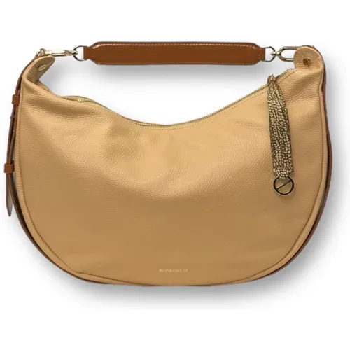 Medium Hobo Shoulder Bags , female, Sizes: ONE SIZE - Borbonese - Modalova
