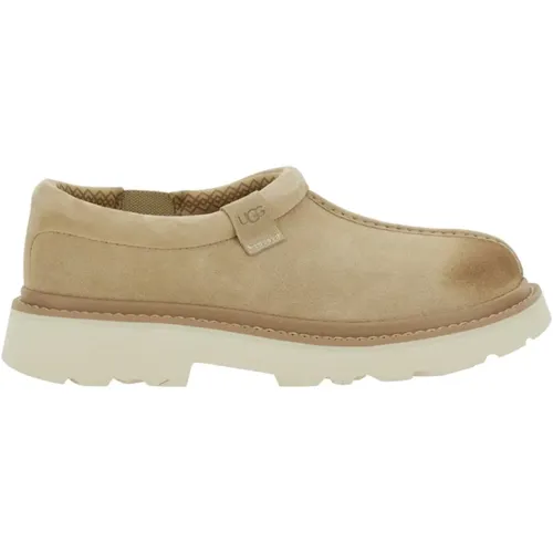Flats, male, , Size: 11 US Suede Mule with Raised Sole - Ugg - Modalova