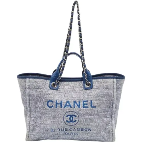 Pre-owned Tote Bags, female, , Size: ONE SIZE Pre-owned Leather chanel-bags - Chanel Vintage - Modalova