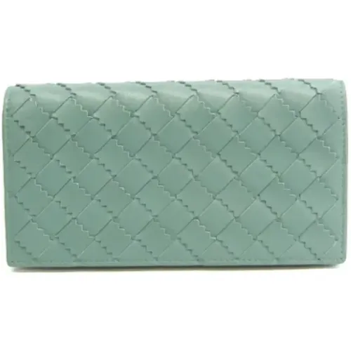 Pre-owned Wallets, female, , Size: ONE SIZE Pre-owned Leather wallets - Bottega Veneta Vintage - Modalova