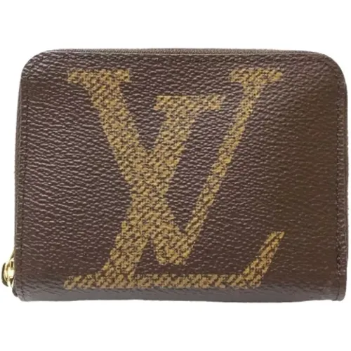 Pre-owned Wallets, female, , Size: ONE SIZE Pre-owned Canvas wallets - Louis Vuitton Vintage - Modalova