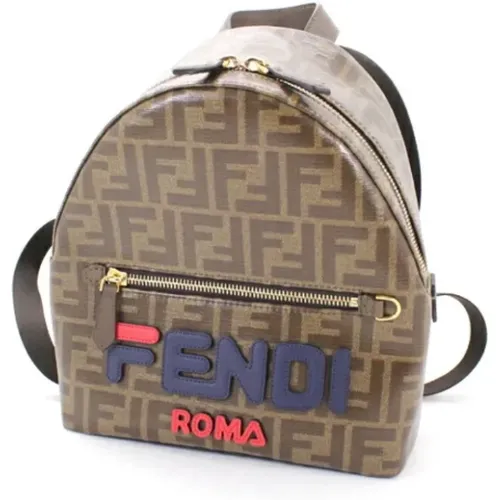 Pre-owned Backpacks, female, , Size: ONE SIZE Pre-owned Fabric fendi-bags - Fendi Vintage - Modalova