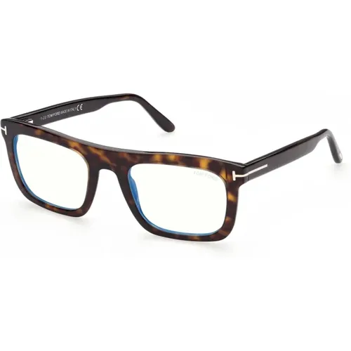 Modische Brille Ft5757-B , unisex, Größe: 52 MM - Tom Ford - Modalova
