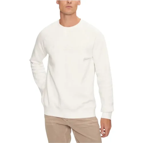 Herren Logo Sweatshirt , Herren, Größe: XS - Guess - Modalova