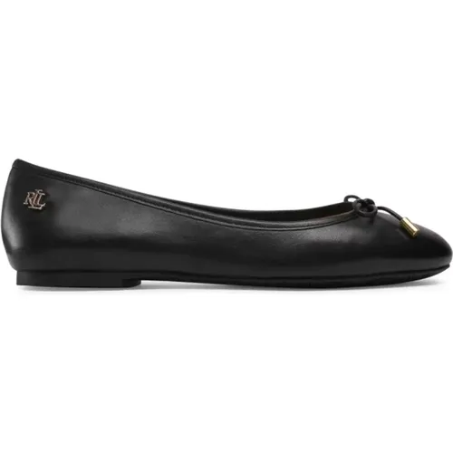 Jayna Leder Flache Ballerinas - Ralph Lauren - Modalova