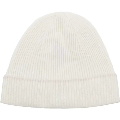 Beanies, male, , Size: ONE SIZE Cashmere Knitted Hat - Eleventy - Modalova