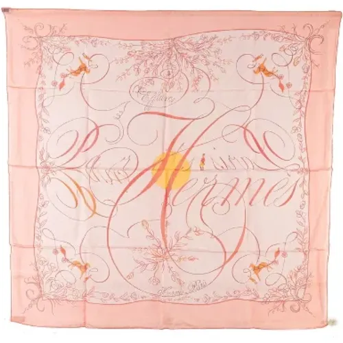 Pre-owned Scarves, female, , Size: ONE SIZE Pre-owned Silk scarves - Hermès Vintage - Modalova