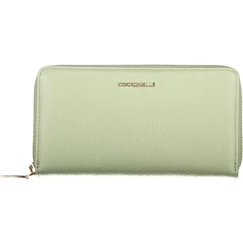 Wallets & Cardholders, female, , Size: ONE SIZE Leather Women Wallet Metallic Soft - Coccinelle - Modalova