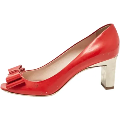 Pre-owned Pumps, female, , Size: 7 US Pre-owned Leather heels - Miu Miu Pre-owned - Modalova