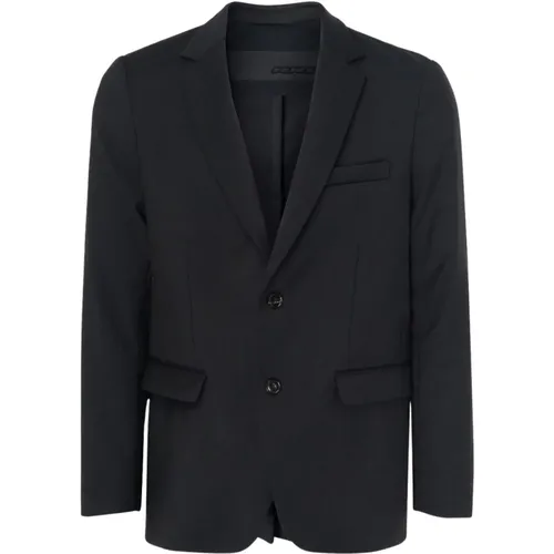 Blazers, male, , Size: L Elegant Piombo Blazer - RRD - Modalova