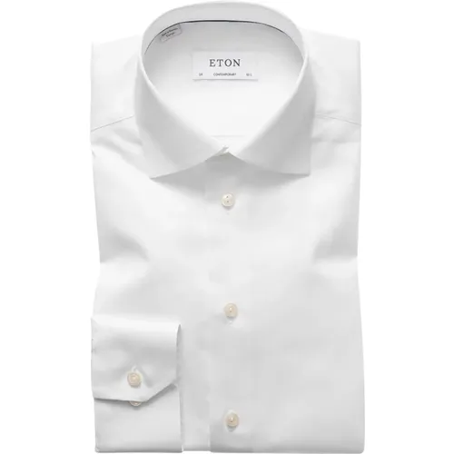 Business Shirt Dress , male, Sizes: 5XL, 3XL, M - Eton - Modalova