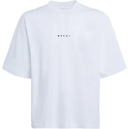 T-Shirts , male, Sizes: M, XL - Marni - Modalova