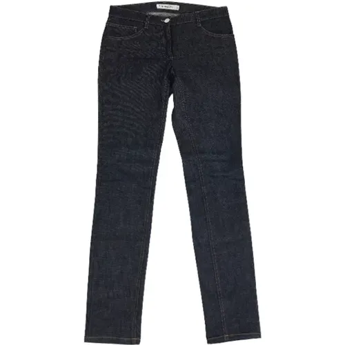 Pre-owned Cotton jeans , female, Sizes: L - Dior Vintage - Modalova