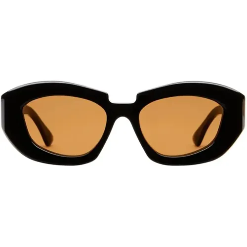 Brown Sunglasses Womens Accessories Ss24 , female, Sizes: 51 MM - Kuboraum - Modalova