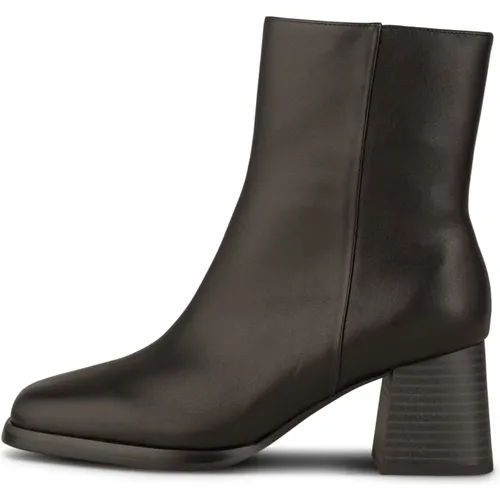 Elegante Leder Bootie mit Reißverschluss , Damen, Größe: 39 EU - Shoe the Bear - Modalova