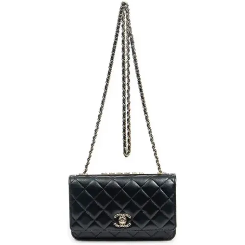 Pre-owned Leather crossbody-bags , female, Sizes: ONE SIZE - Chanel Vintage - Modalova